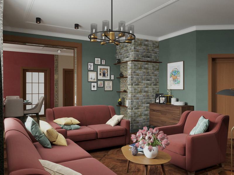 дизайн гостиной