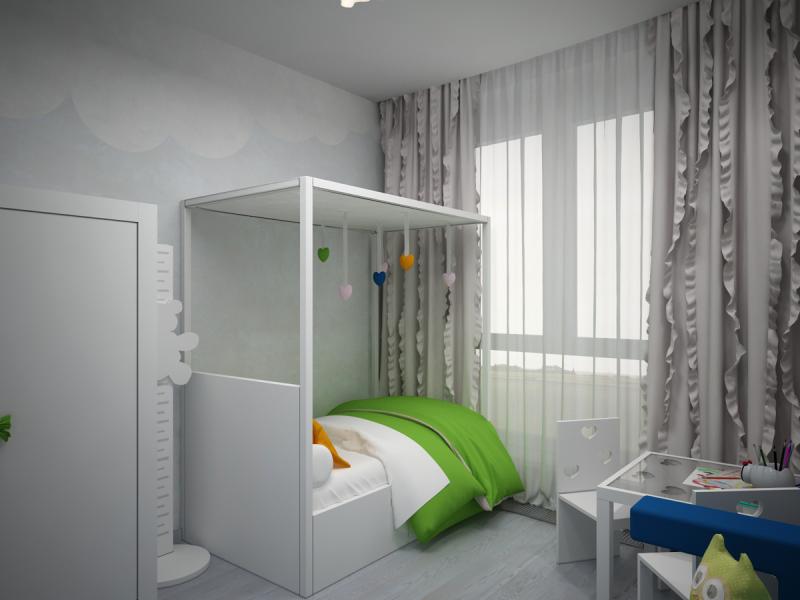 детская, дизайн детской, дизйн интеьера в обнинске