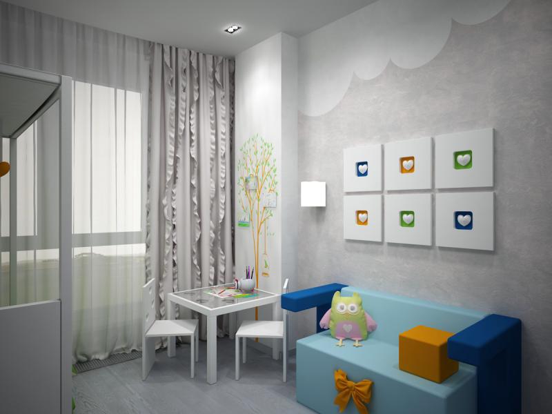 детская, дизайн детской, дизйн интеьера в обнинске