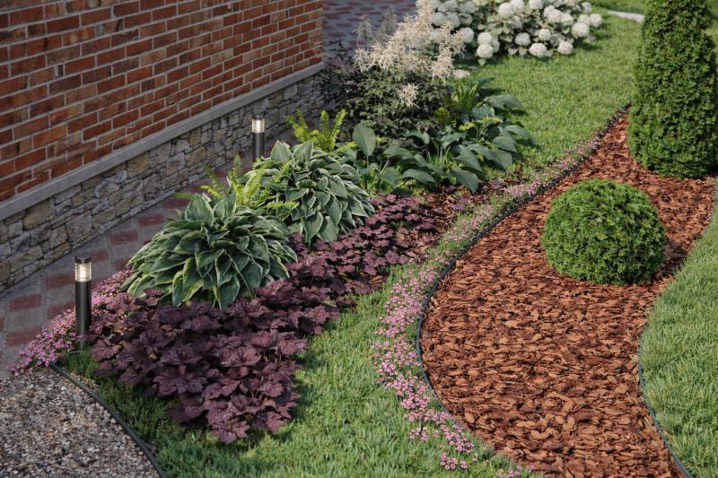 клумбы, ландшафтный дизайн