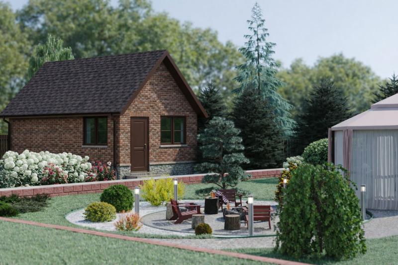 ландшафт, ландшафтный дизайн, зона отдыха