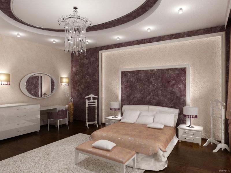 спальня, современный модерн, роскошный интерьер, уютный интерьер