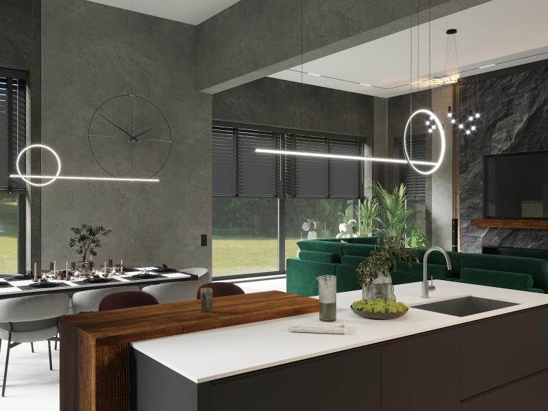 остров, столовая