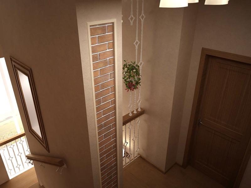 лестница, холл