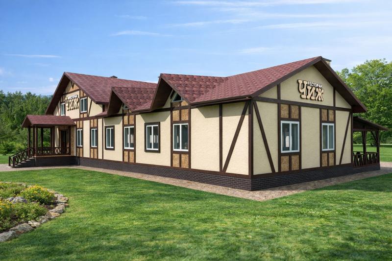 фасад, фахверк, дизайн фасада