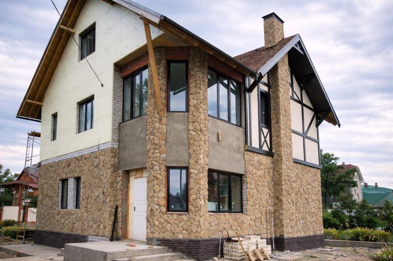 фасад, фахверк, дизайн фасада