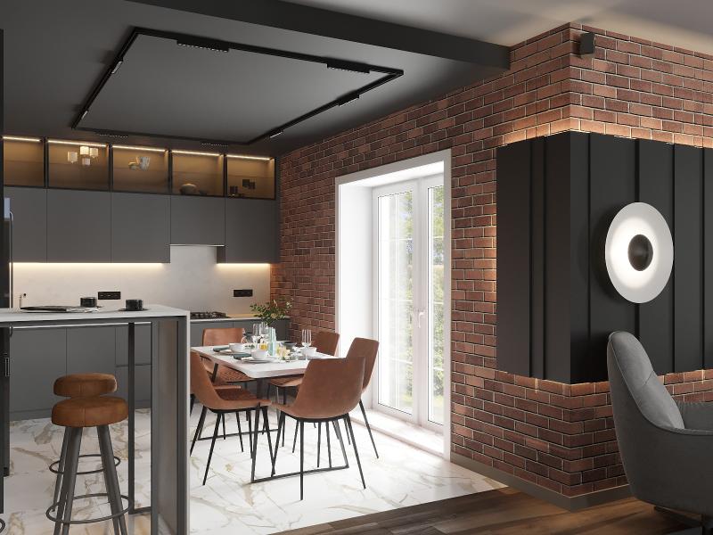 дизайн столовой