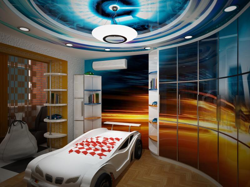 детская, современный интерьер