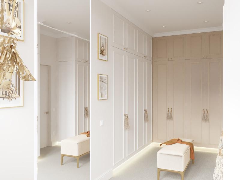 дизайн гардеробной