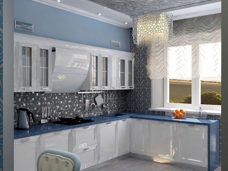 кухня, Арт-Деко, столовая, современный интерьер