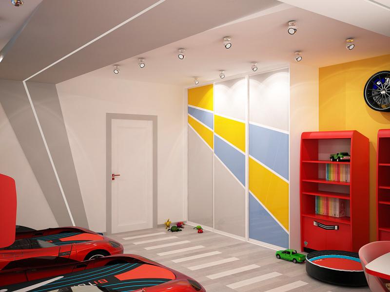 детская, современный интерьер