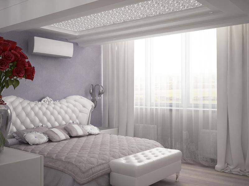 спальня, Арт-Деко, роскошный интерьер