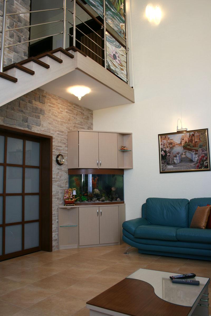 гостиная, современный интерьер