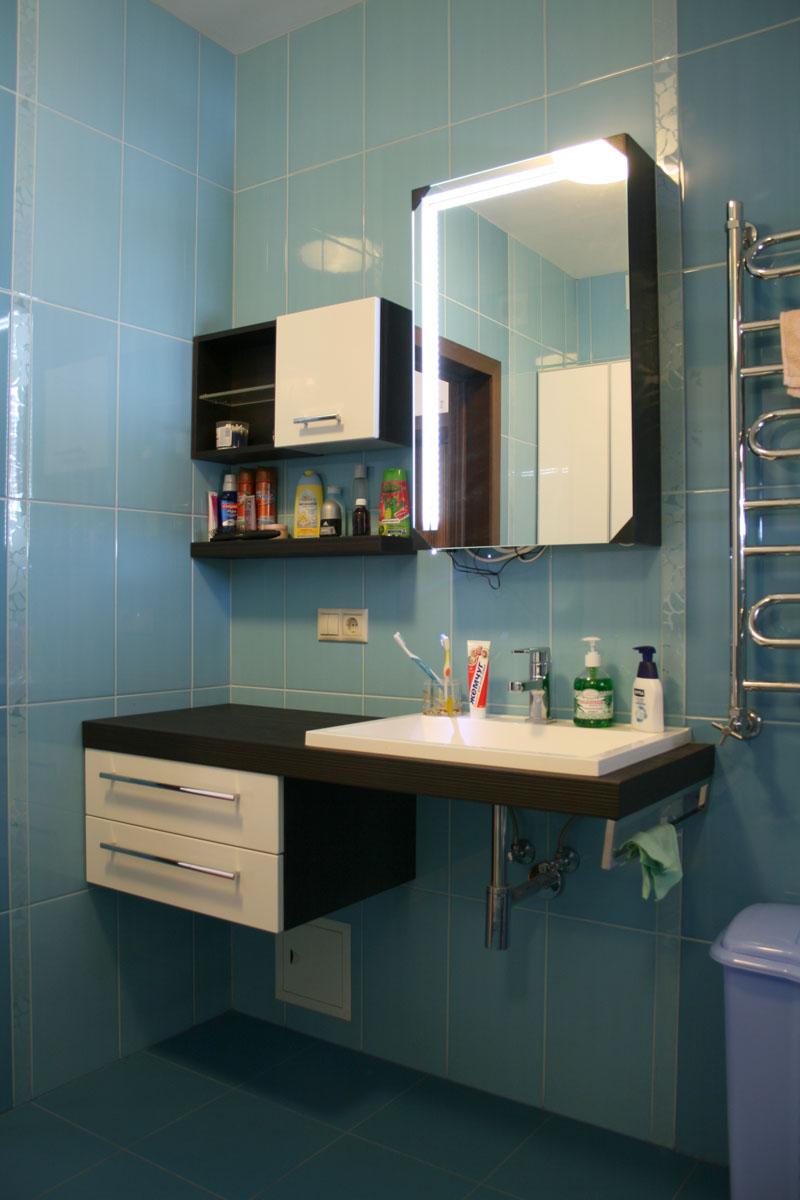 санузел, современный интерьер